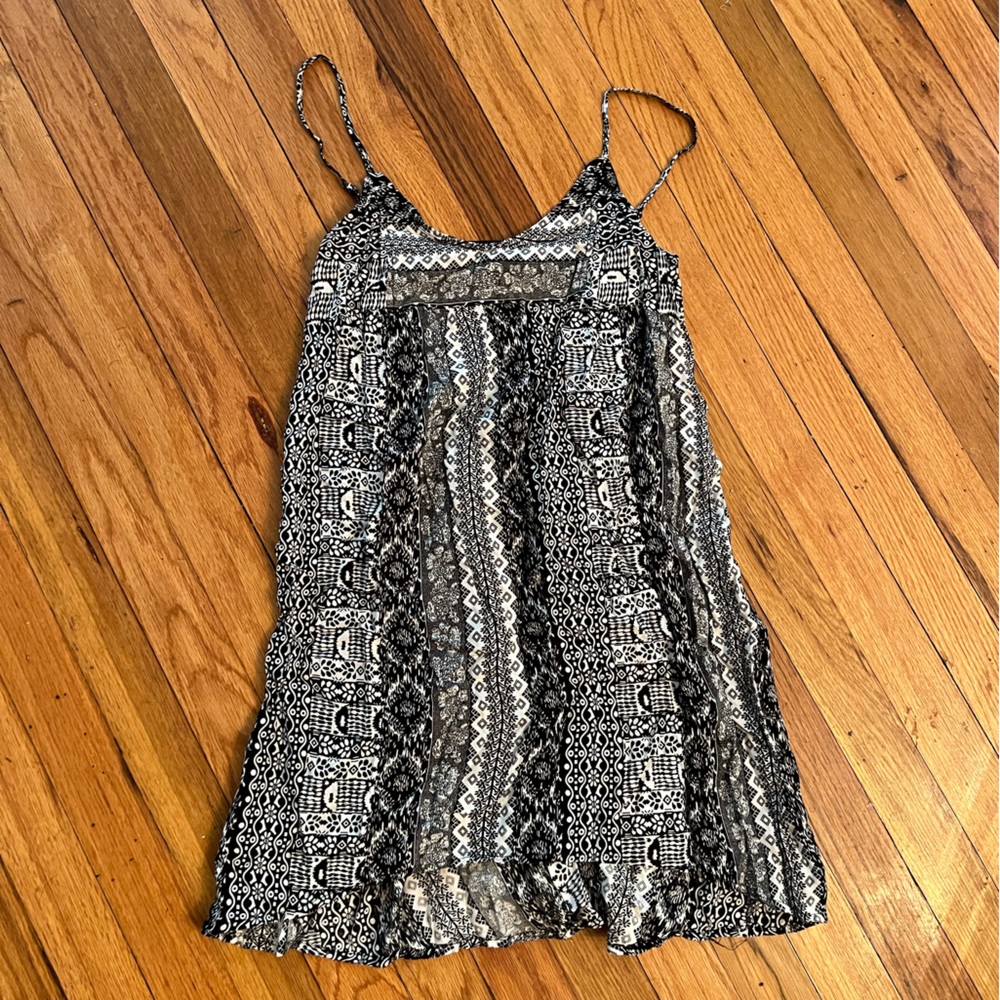 Low back babydoll dress